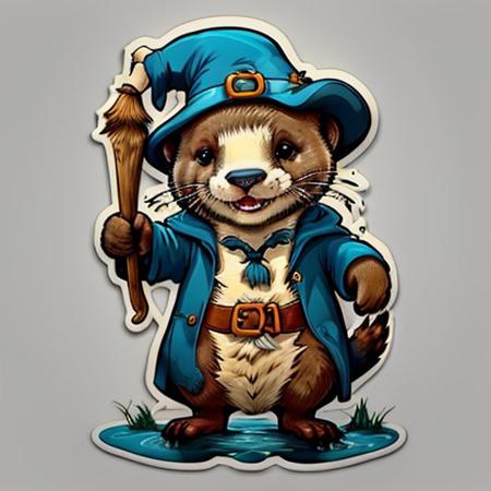 00152-3144752397-cute cartoon sticker of an otter dressed as a wizard_.jpg